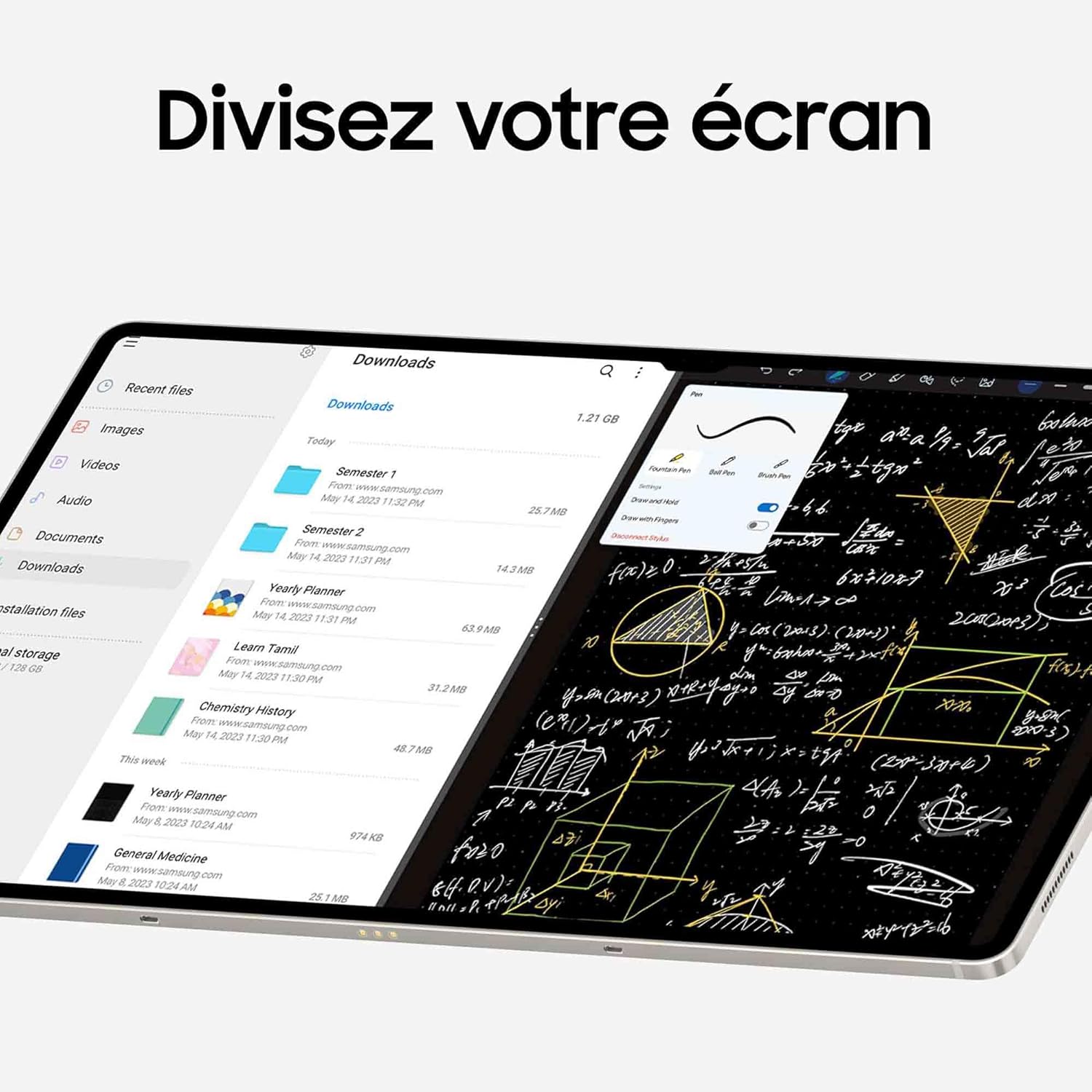 Samsung Galaxy Tab S9 Ultra Tablette avec Galaxy AI, Android, 14.6" 256Go de Stockage, Lecteur MicroSD, 5G, S Pen Inclus, Anthracite
