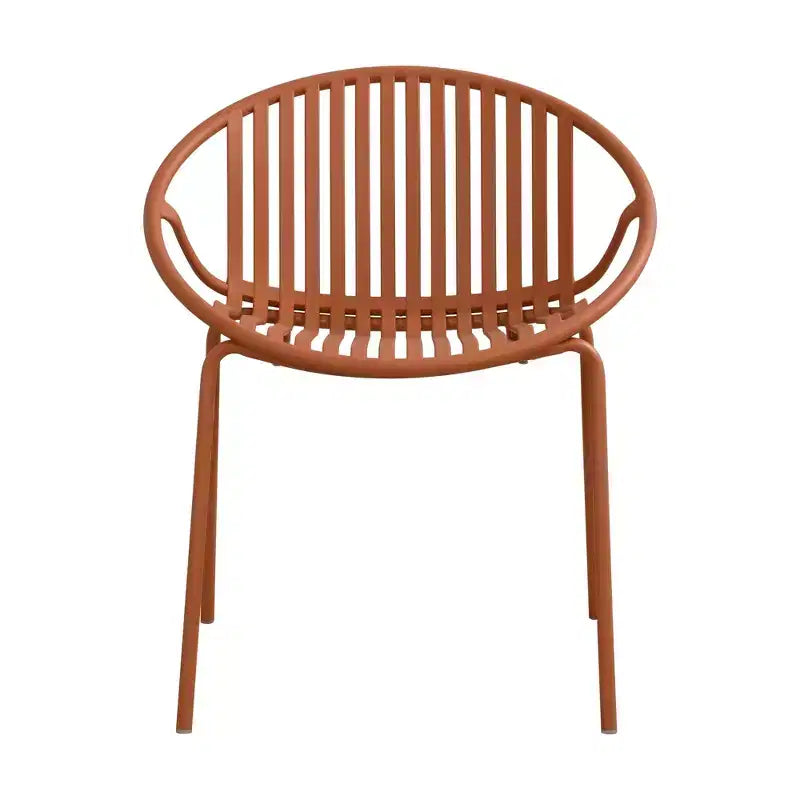 7-Piece Outdoor Expandable Patio Dining Set with Stackable Chairs, Acacia Wood Table
