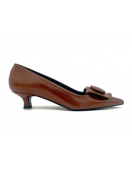 Escarpin Nacree Zahia / Camel