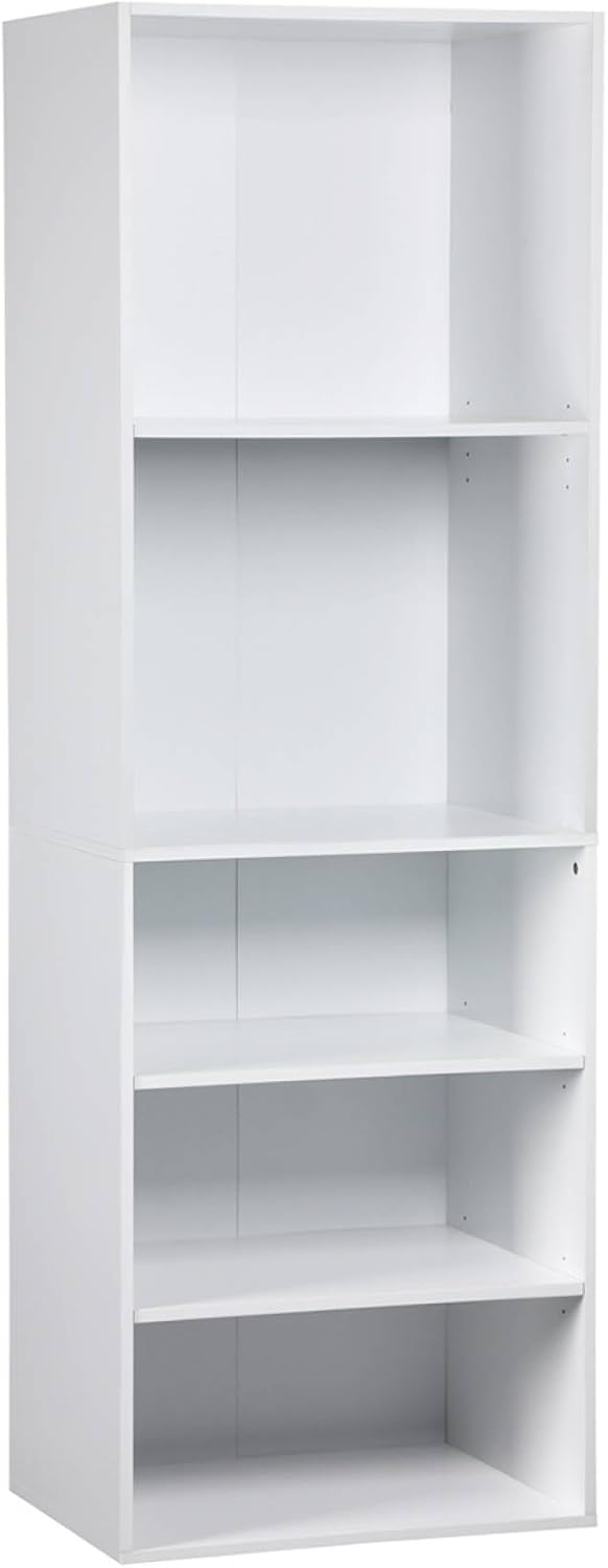 Alice's Home - Kit Dressing modulable avec 4 éléments. Blanc. Panneaux stratifiés