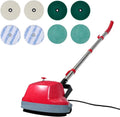 vidaXL Cireuse à Parquet 5 en 1 Brosseur Brosse Nettoyage Plancher Nettoyeur