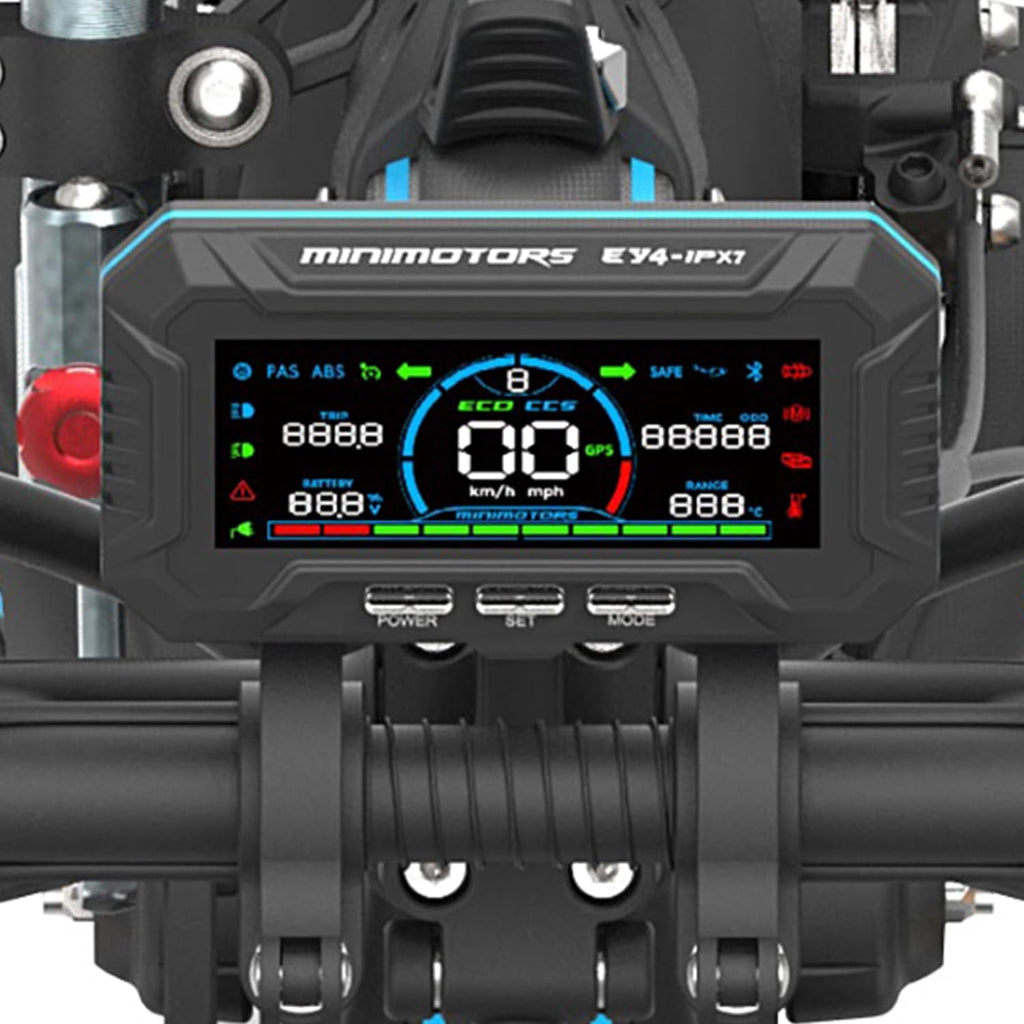 DUALTRON Trottinette Electrique Adulte Thunder 3-72V 40Ah, 2 Moteur 2500W, Autonomie jusqu'à 125km, 25km/h, Rapide puissante et Confortable, Noire