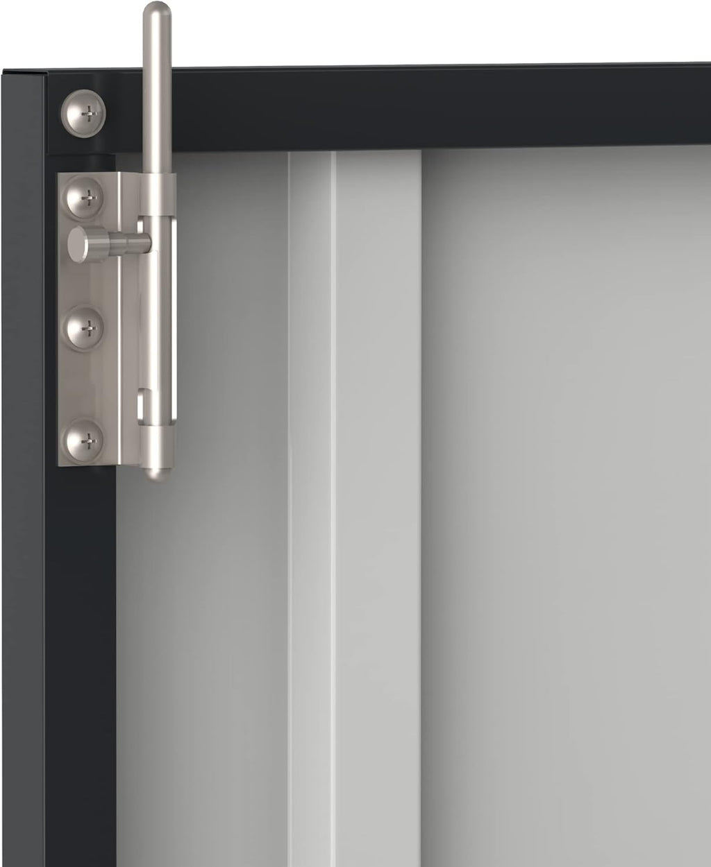 Duramax Abri à vélos pour 2 vélos avec portes doubles verrouillables entièrement larges, abri de stockage en métal, abri de jardin pour vélos, stockage de vélos, 203 x 101 x 146 cm, anthracite