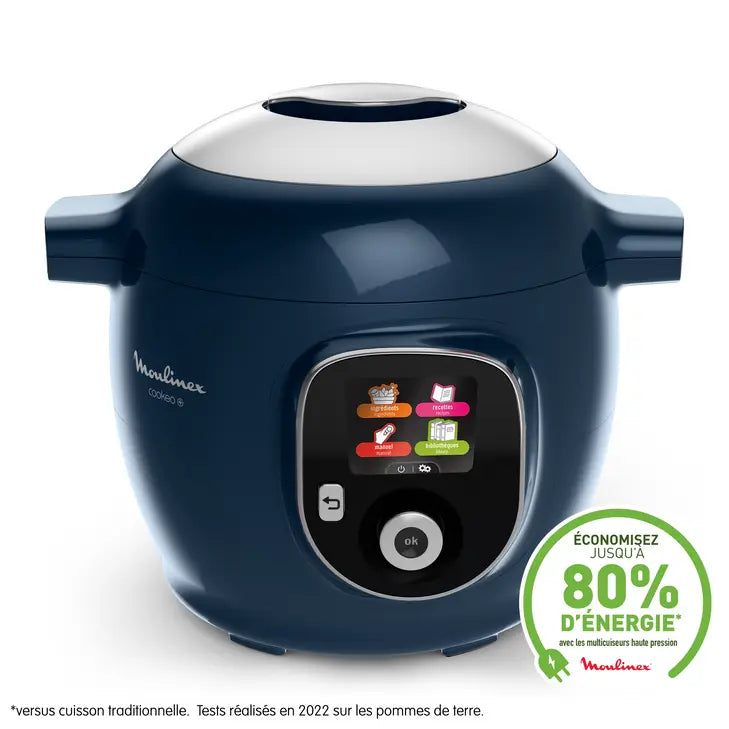 Cookeo+ 150 recettes Bleu, avec louche incluse