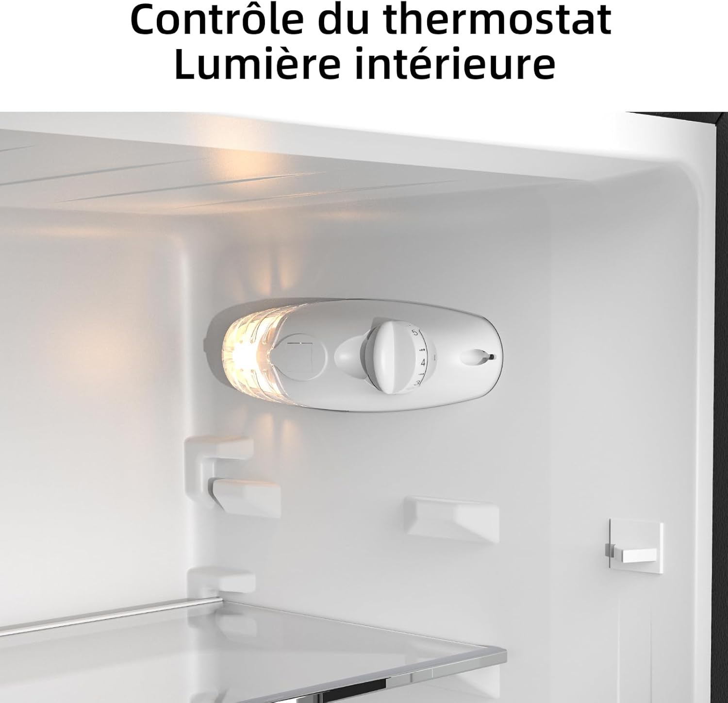 CHIQ Réfrigérateur congélateur bas FBM157L42 157L (109+48), Largeur 47cm, Low frost, 39 db, Portes réversibles, 12 ans de garantie sur le compresseur