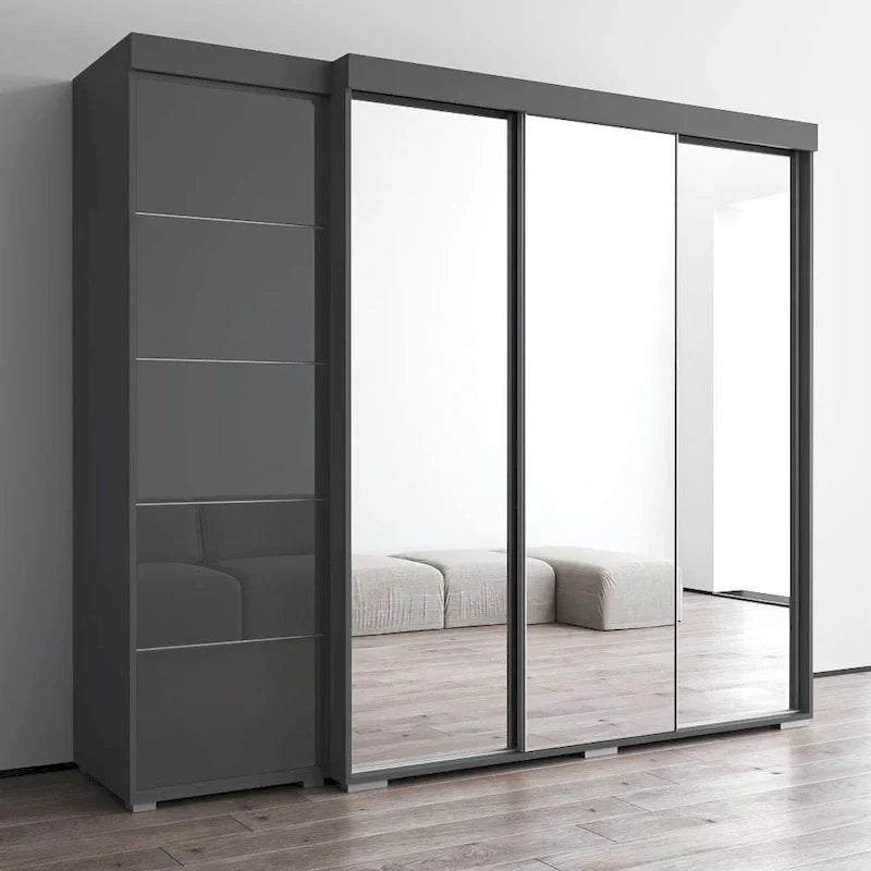 Three-Mirror Wardrobe