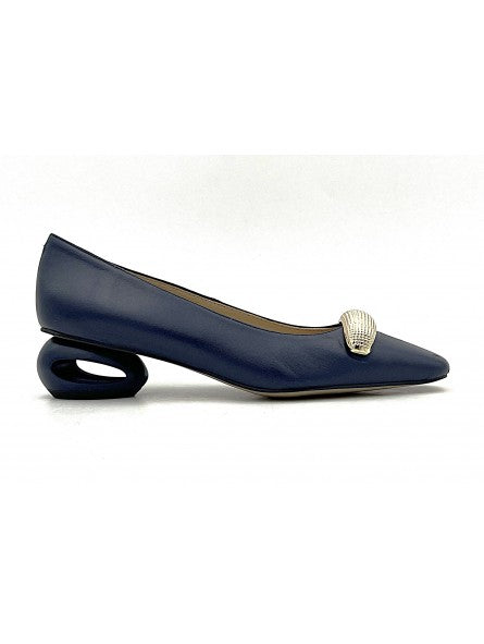 Escarpin Stocks Permanents Vivia / Marine