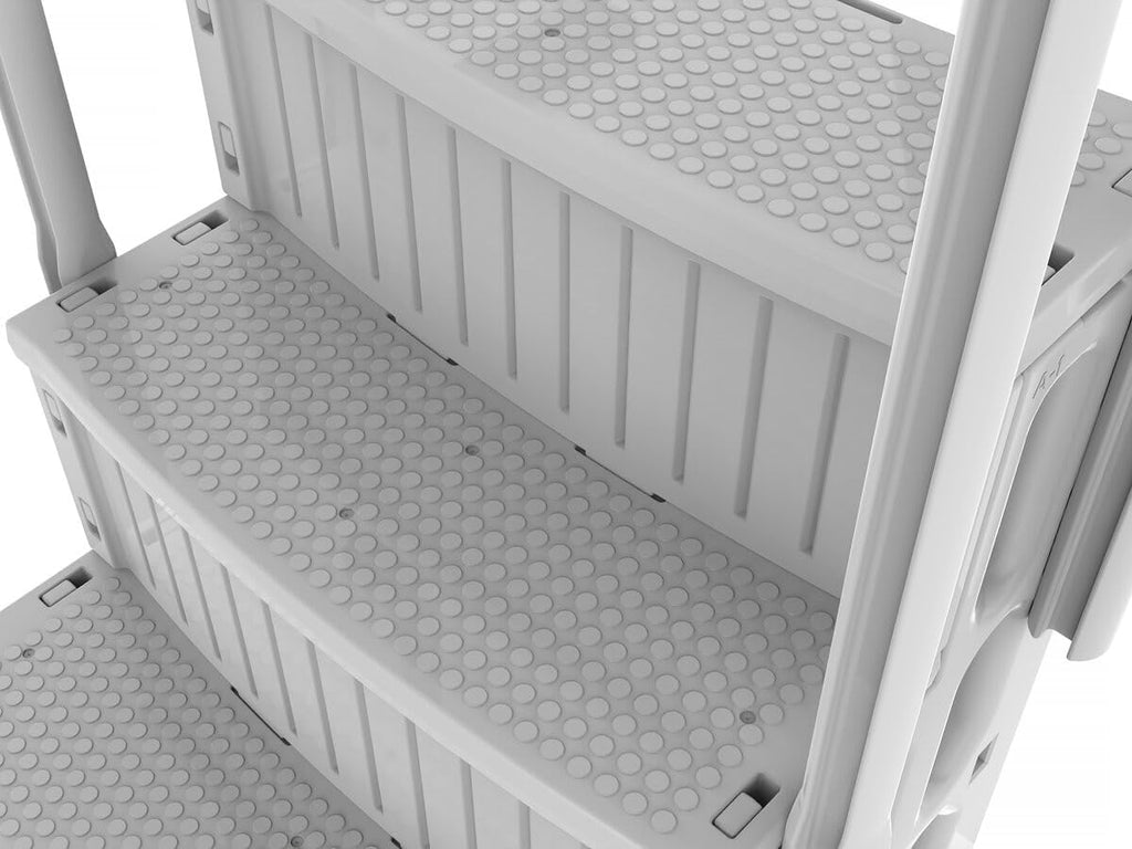 Escalier Simple de Piscine Nathan - 3 marches - en Plastique