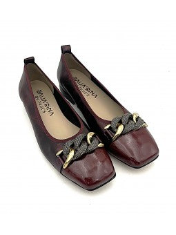 Ballerine Folie's Ducal / Bordeaux Oxide
