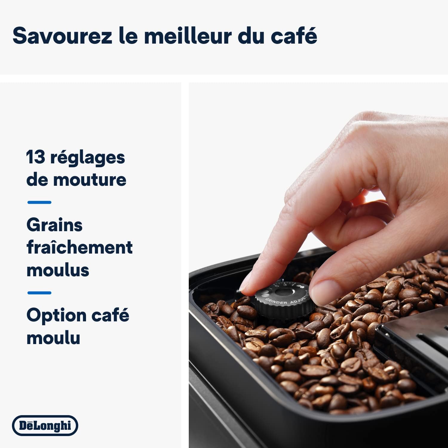 Magnifica Evo Machine a Café Grain ECAM292.81.B, Machine Expresso et Cappucino, 1.8L, 1450W, Noir
