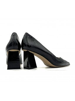 Escarpin Stocks Permanents Valy / Vernis Noir