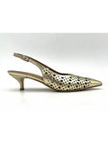 Escarpin Nacrée Zelia / Platine