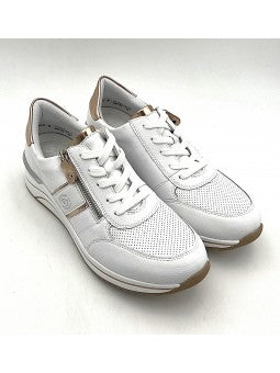 Sneaker Remonte Yamina / Blanc - Cuivre