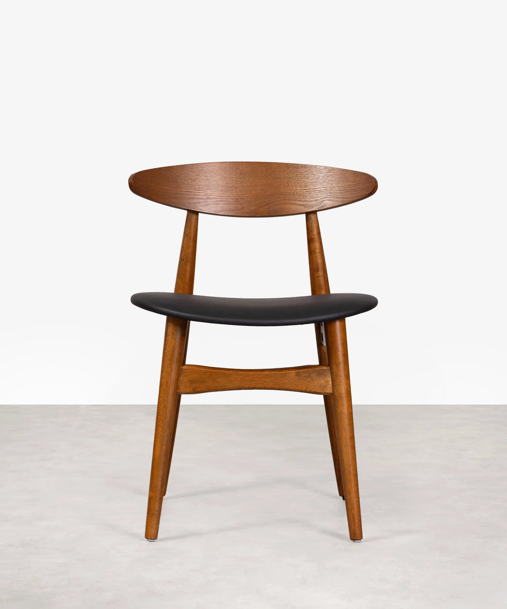 Silla de Comedor en Madera Acolchada Kyoto