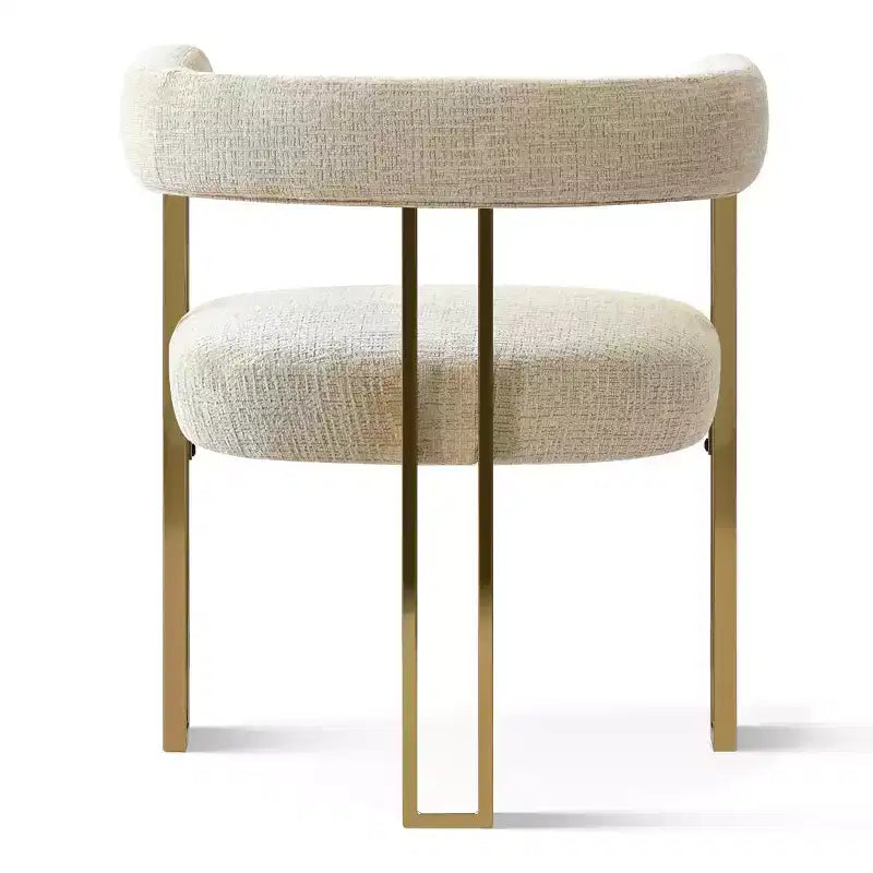 Expandable Round to Oval Dining Table Set with 4 Velvet Armchairs, Modern Pedestal Design, Seats Up to 8 People-Panipeachy