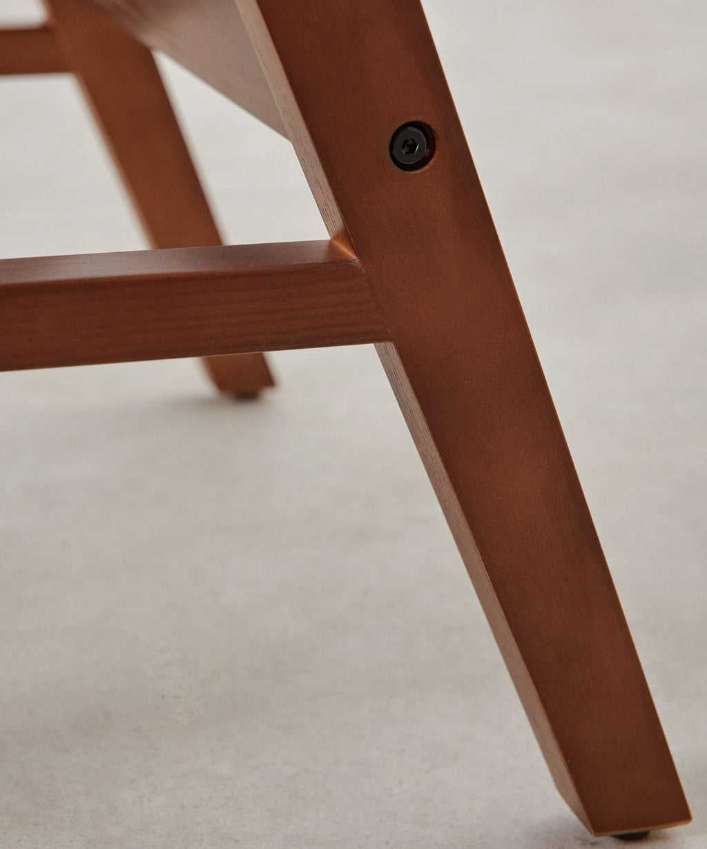 Silla de Comedor en Madera Tapizada Pauline