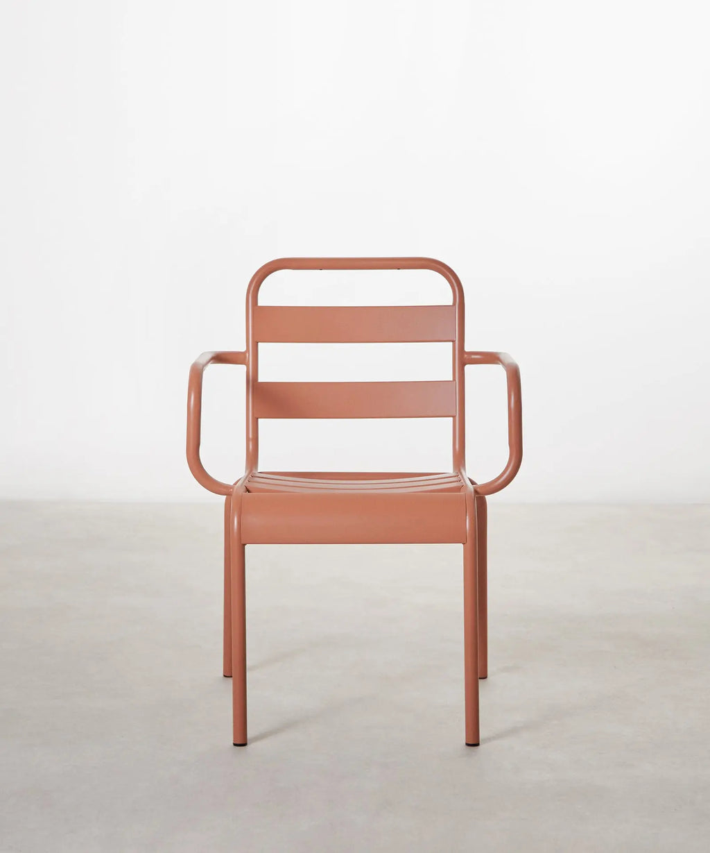 Silla de Metal con Reposabrazos Bora Arms
