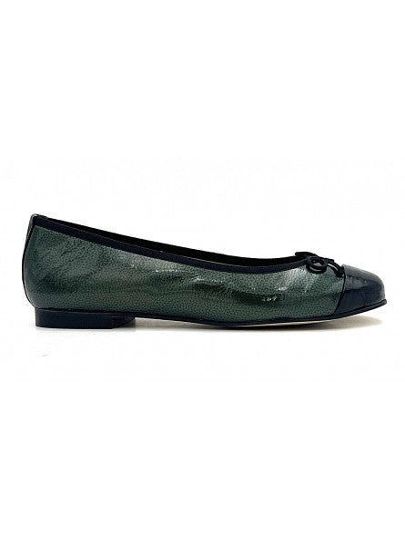 Ballerine Folie's Noelia / Vernis Vert - Noir