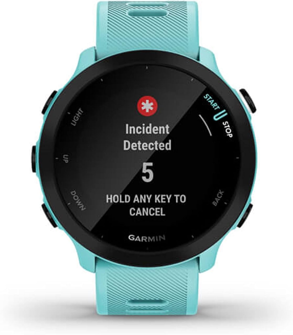 Garmin Forerunner 55 Montre de Course GPS avec entraînements Quotidiens suggérés, jusqu'à 2 semaines d'autonomie, Aqua