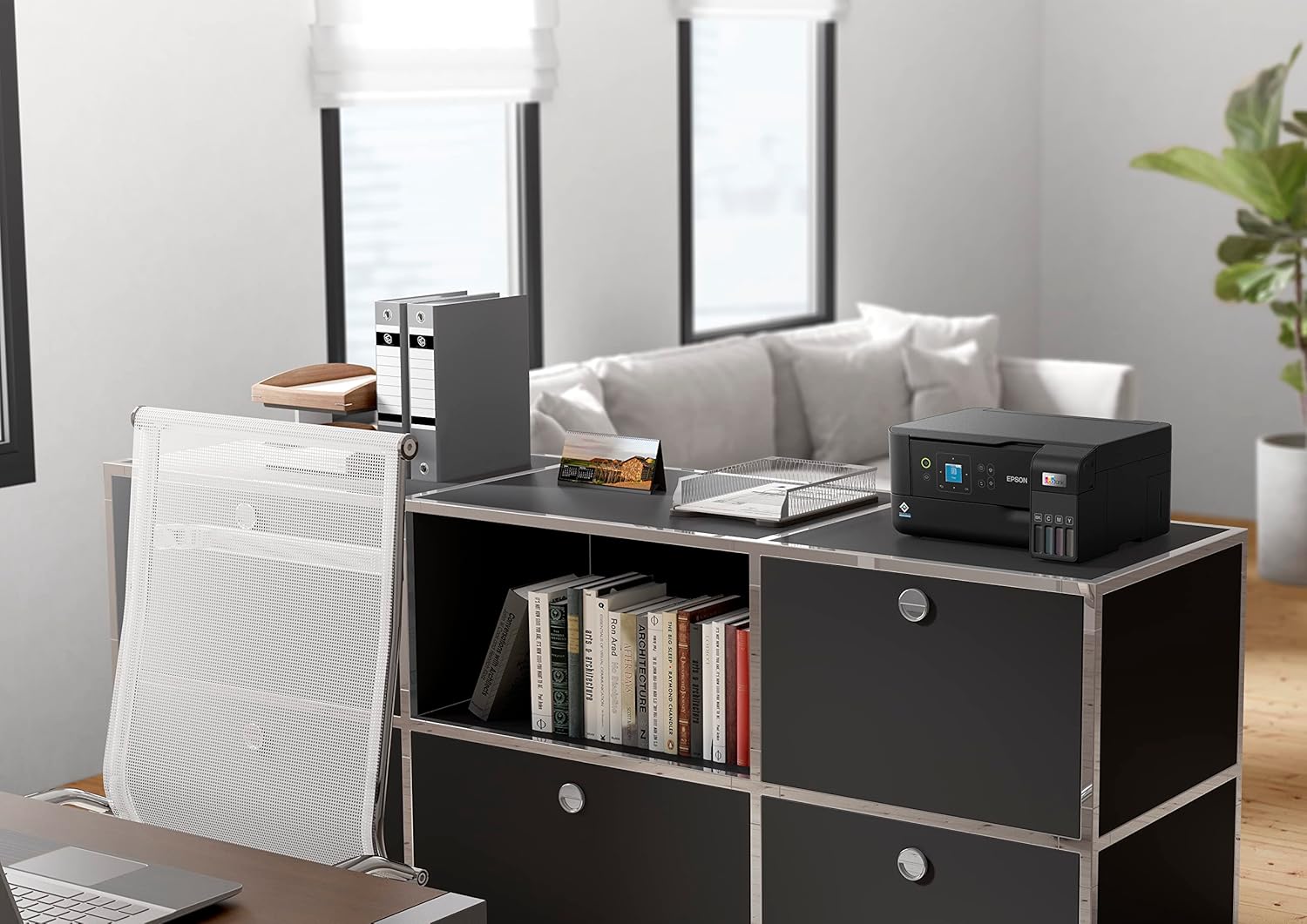EcoTank ET-2840 Imprimante à réservoir d'encre Multifonction A4 Wi-FI avec Un Stock d'encre jusqu'à 3 Ans