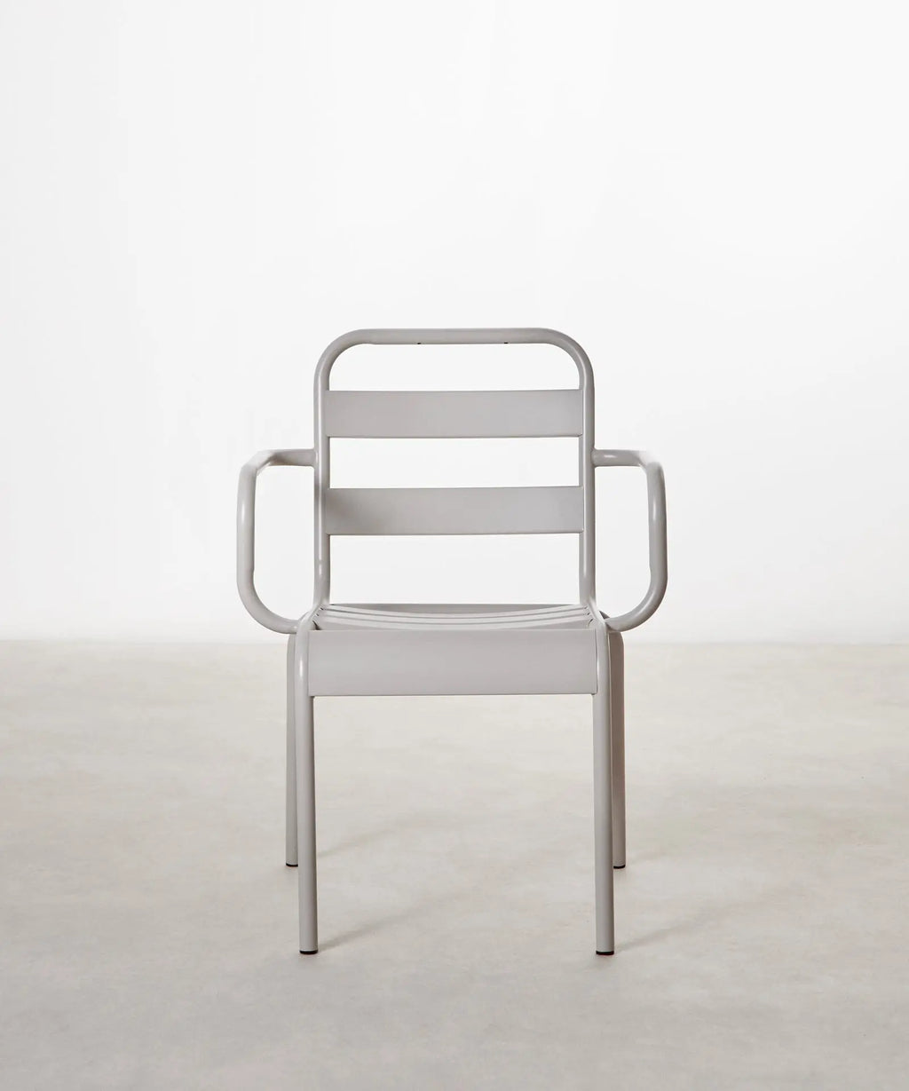 Silla de Metal con Reposabrazos Bora Arms