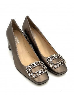 Escarpin Stocks Permanents Valda / Bronze