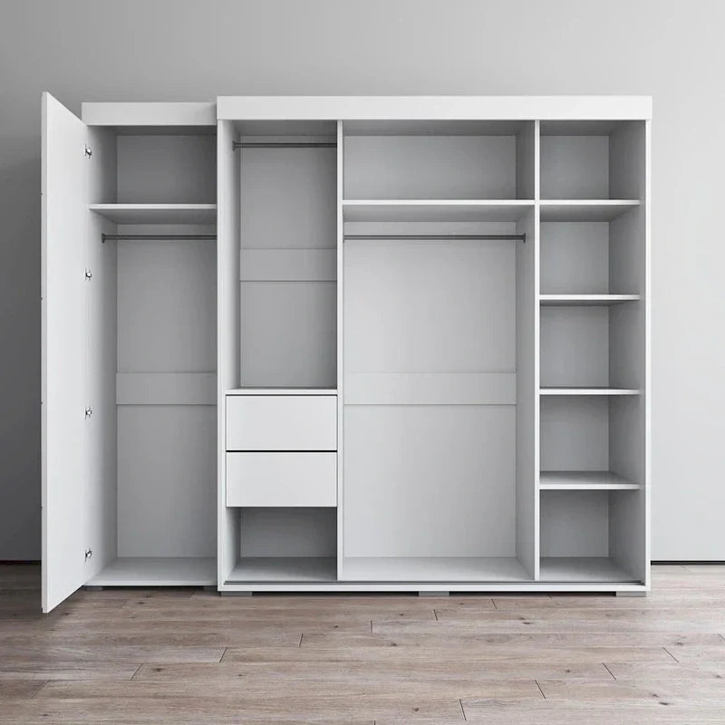 Three-Mirror Wardrobe