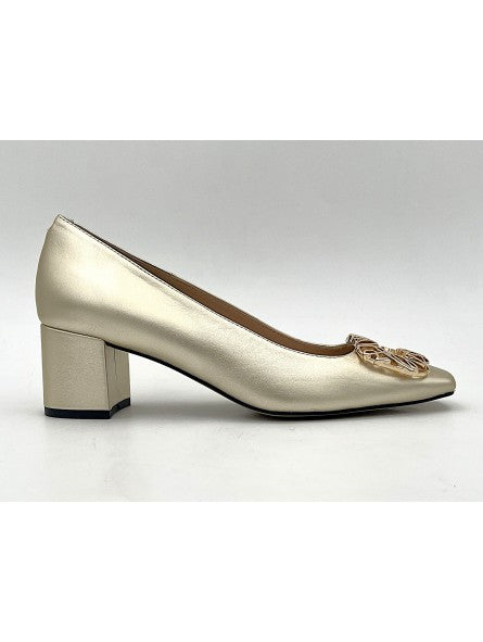 Escarpin Stocks Permanents Valda / Or