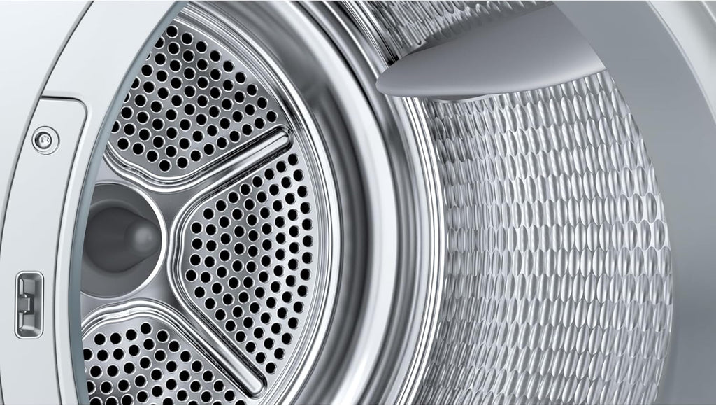Bosch Sèche-linge avec pompe à chaleur 8 kg Série 4 Easy Clean AutoDry Anti-rides Blanc WTR85V00ES