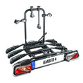 Porte-vélos attelage sur plateforme Eufab Amber 4 vélos(Noir)