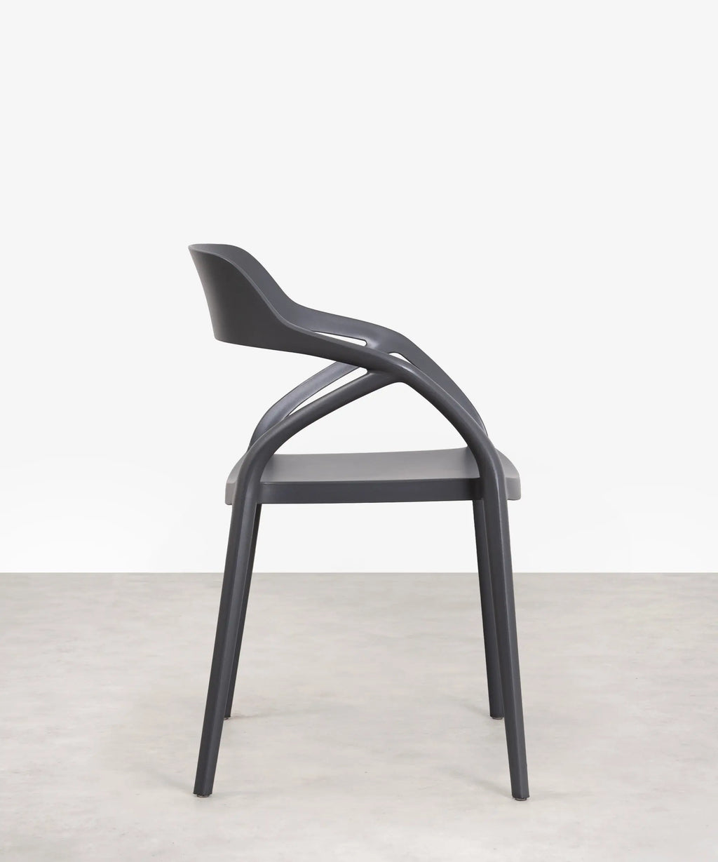 Silla de Polipropileno con Reposabrazos Grace
