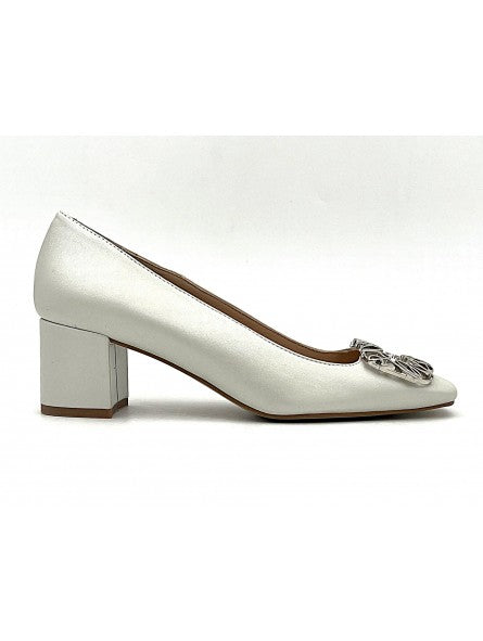 Escarpin Stocks Permanents Valda / Nacre
