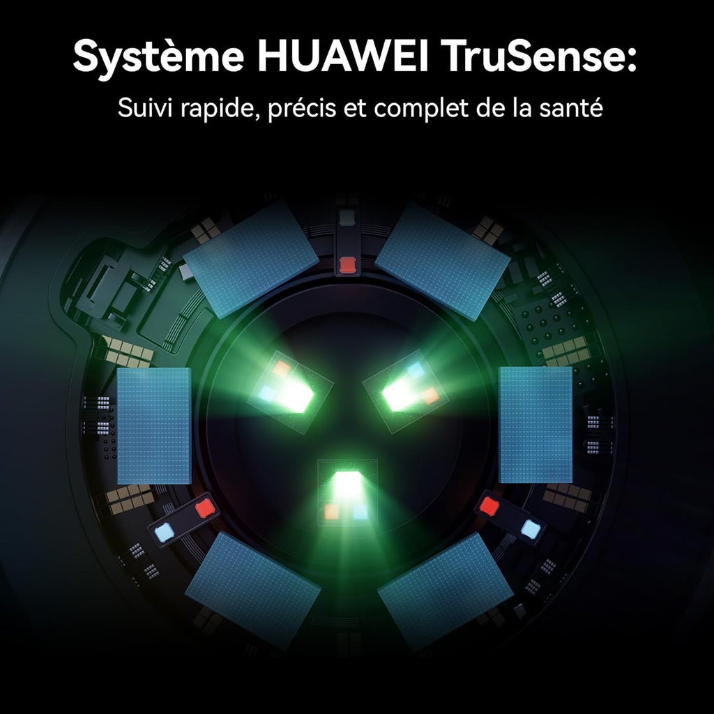 HUAWEI Watch GT 5 Pro 46mm Montre Connectée, Design aux Lignes épurées, Programmes d'entraînement de Pointe, Suivi de la santé, ECG, Jusqu'à 14 Jours d'autonomie, iOS& Android, Noir