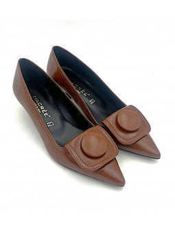Escarpin Nacree Zahia / Camel