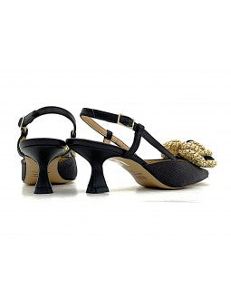 Escarpin Nacrée Yoko / Noir