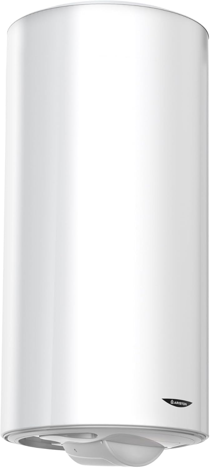 Ariston INITIO 200 L - Chauffe-eau Électrique Vertical Mural 200L - Ø560mm - Résistance Blindée Thermoplongée - NF Performance 2** - Conçu pour être installé en France