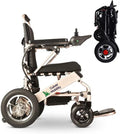 Fauteuil roulant électrique, Culver Mobility Fauteuil roulant électrique pliable léger Fauteuil roulant électrique sans danger, voyage aéronautique approuvé par la FDA (cadeau RAMP en fauteuil roulant gratuit) (argent-17,5 inc)(Default Title)