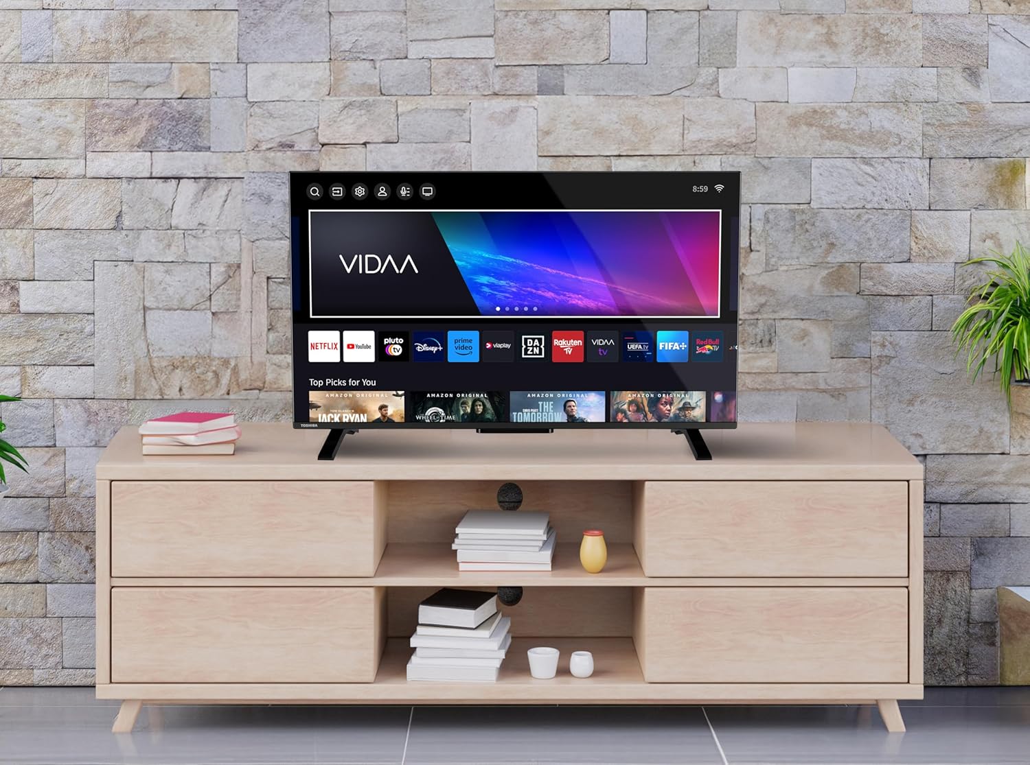 Toshiba 40LV2E63DA - 102 cm (40") Diagonalklasse WL/LV2E Series LCD-TV mit LED-Hintergrundbeleuchtung