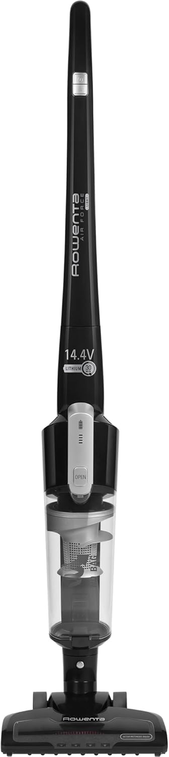 Rowenta RH6545 Type de nettoyage: Sec;Technologie d'aspiration: Cyclonique;Filtre lavable Aspirateurs balais électriques, 0.65 liters, Noir