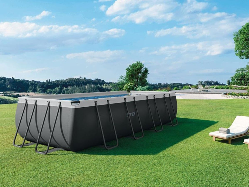 Intex kit Piscine Ultra XTR rectangulaire Tubulaire (l) 5,49 x (l) 2,74 x (h) 1,32m