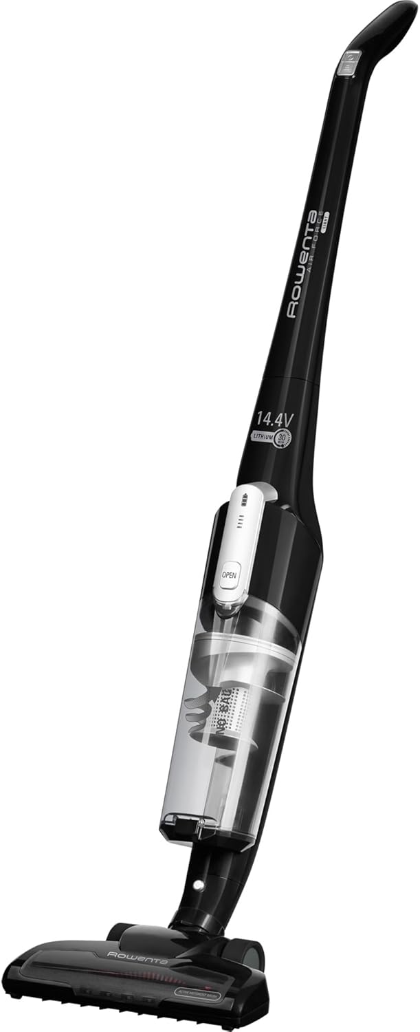 Rowenta RH6545 Type de nettoyage: Sec;Technologie d'aspiration: Cyclonique;Filtre lavable Aspirateurs balais électriques, 0.65 liters, Noir