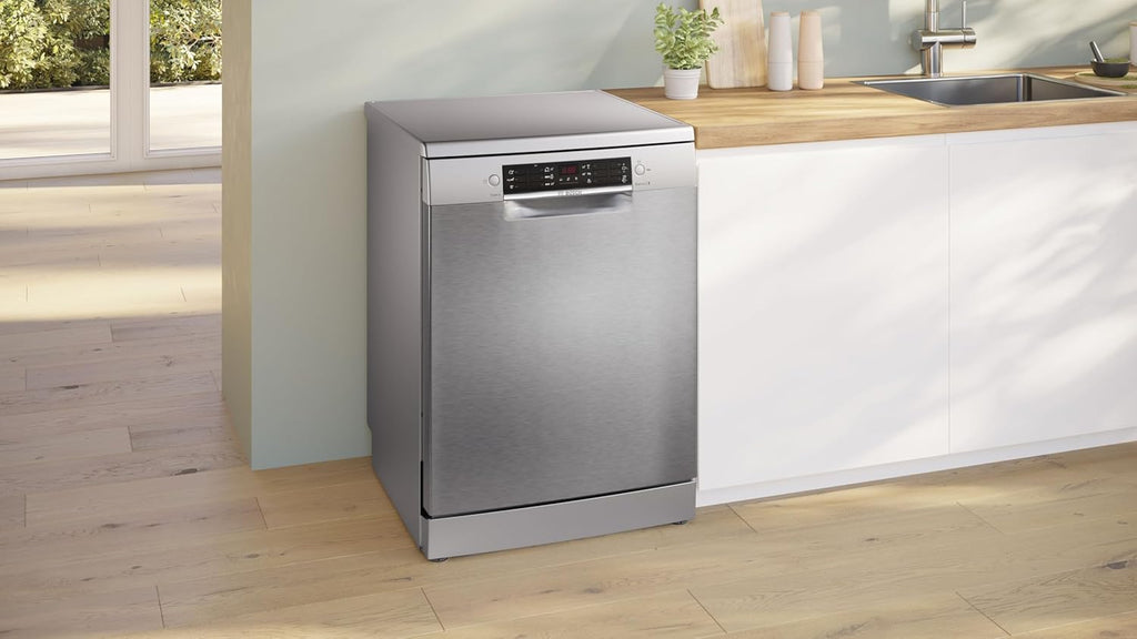Bosch SMS26AI01F, Série 2, Lave-vaisselle 60 cm, Pose libre, Inox
