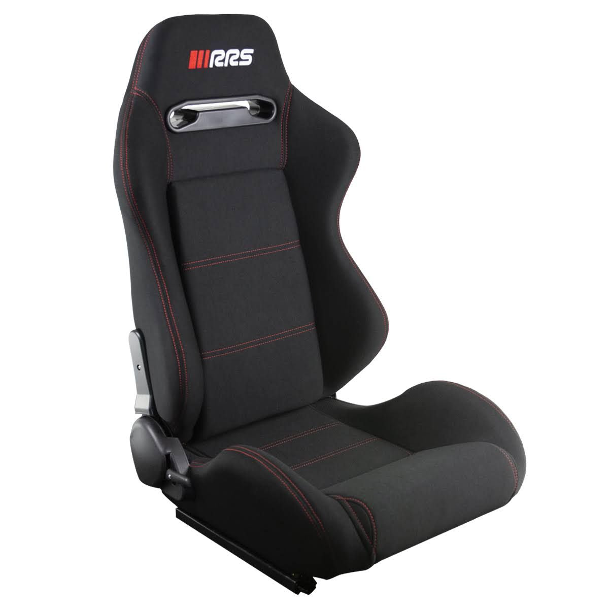 Siège baquet inclinable noir fourni avec glissière