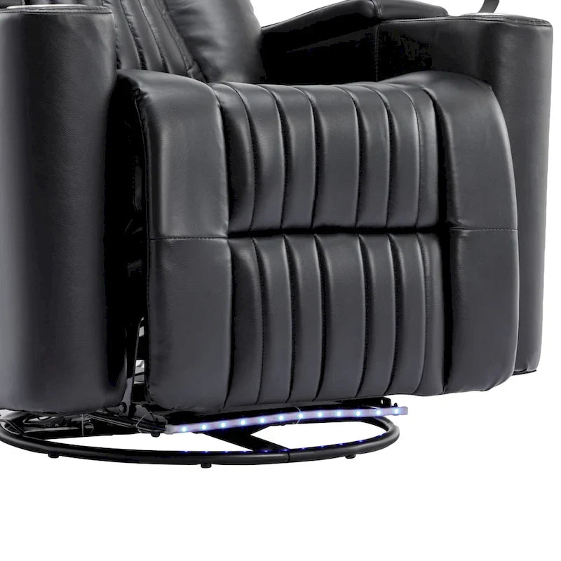 Multifunctional 270 Swivel Home Theater Power Recliner