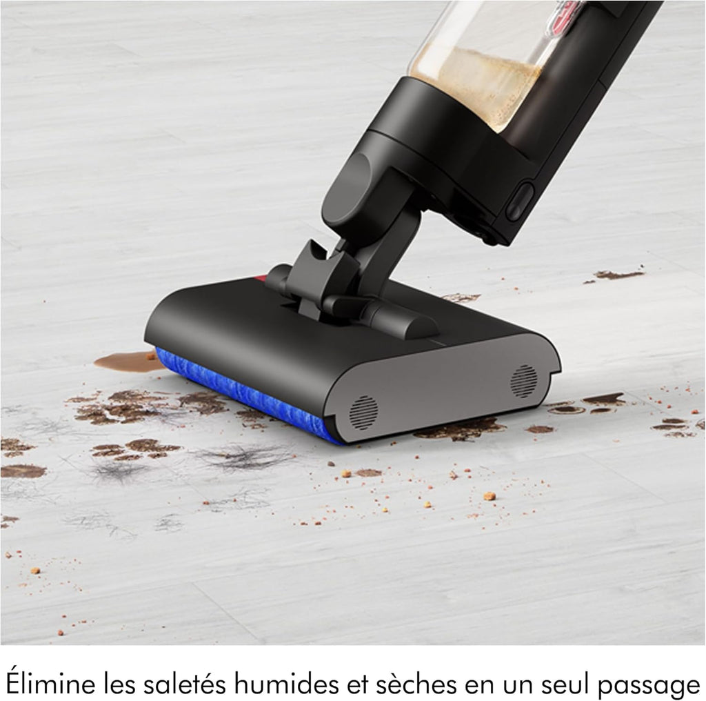 WashG1 Nettoyeur de sols durs – Nettoyage Humide Puissant (Noir/Bleu)