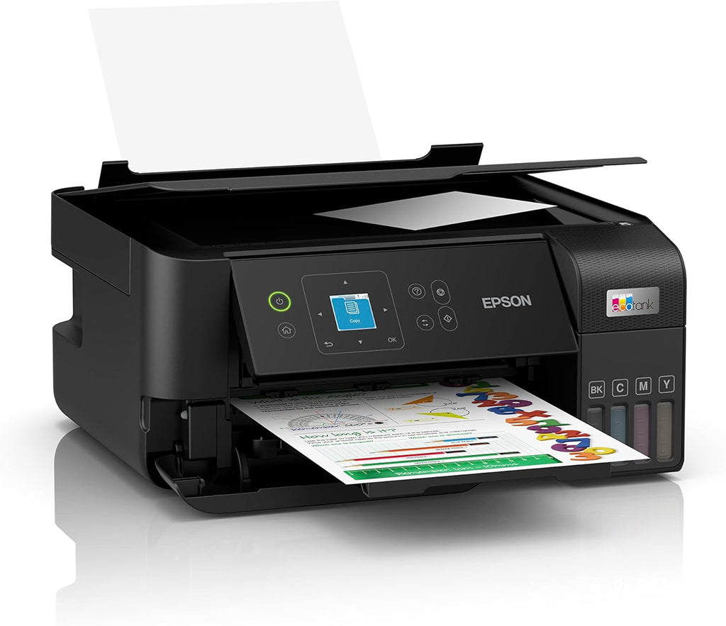 EcoTank ET-2840 Imprimante à réservoir d'encre Multifonction A4 Wi-FI avec Un Stock d'encre jusqu'à 3 Ans