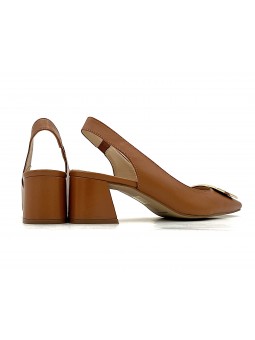 Escarpin Stocks Permanents Virgie / Camel