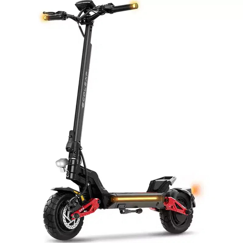 ECOLEAP L7 PRO Electric Scooter for Adults, 4000W Peak Dual Motor, 43.5MPH, 75Mile Range, Dual Suspension, Front & Rear Disc Brakes, UL