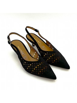Escarpin Nacrée Zelia / Noir
