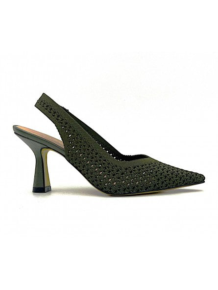 Escarpin Nacrée Yara / Kaki